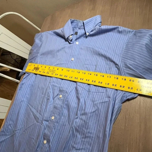 Men's Kenneth Cole Reaction Shirt in Navy Blue in size M - Picture 5 of 6